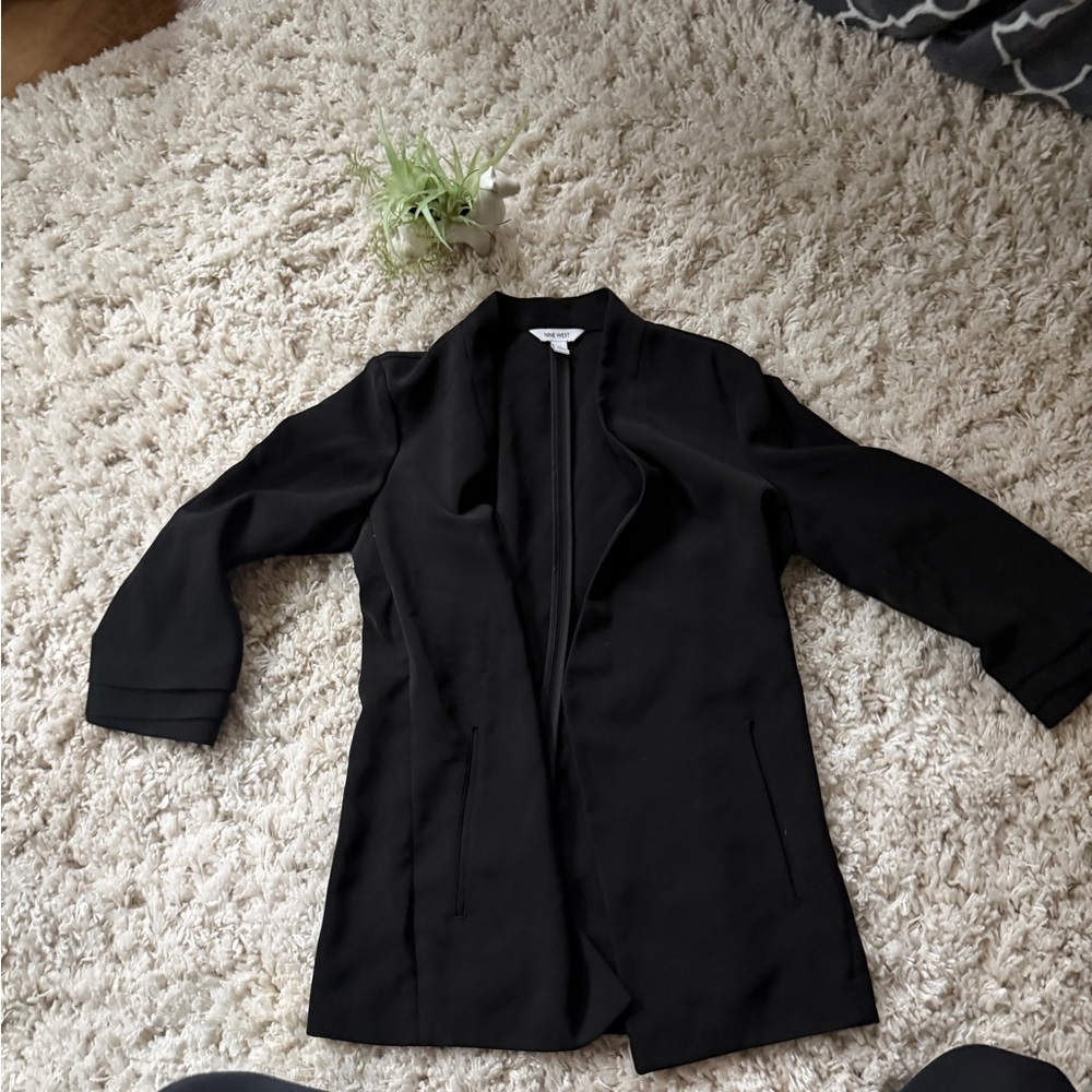 Nine West Classic Black professional work sophisticated Blazer